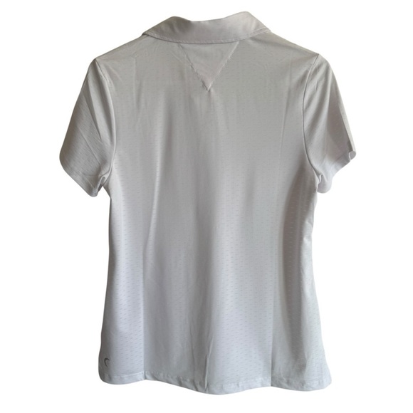 NWT ZYIA Active White Active Slit Polo, Size S - Picture 8 of 11